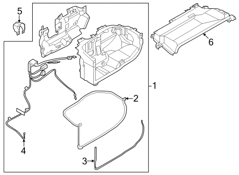 2023 Nissan ARIYA Air Inlet Diagram