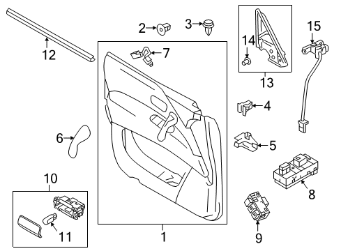 2020 Nissan Armada Power Seats Diagram 1