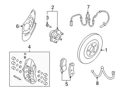 2020 Nissan GT-R Anti-Lock Brakes Diagram 2