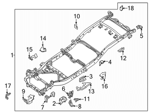 Frame Diagram for 50100-9BT1A