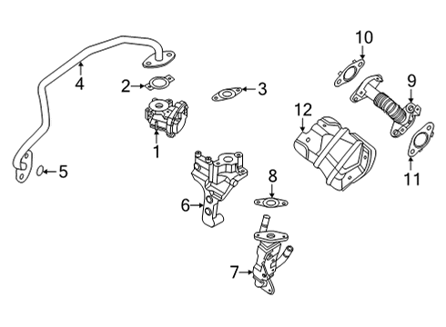 2021 Nissan Sentra EGR System Diagram