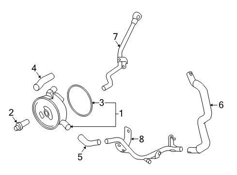 2020 Nissan Maxima Oil Cooler Diagram