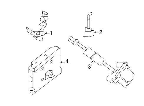 2021 Nissan Titan Electrical Components Diagram 1