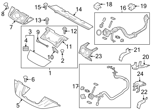 2021 Nissan Leaf Bumper & Components - Front Diagram 2