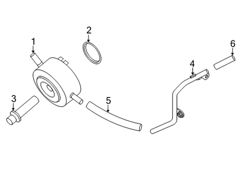 2020 Nissan Frontier Oil Cooler Diagram