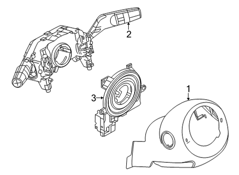 2021 Nissan Rogue Switches Diagram 2