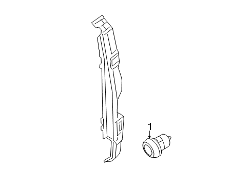 2021 Nissan NV 3500 Exterior Trim - Rear Body Diagram