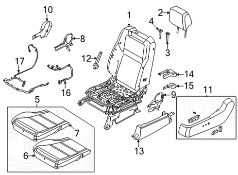 2022 Nissan Frontier Heated Seats Diagram 2