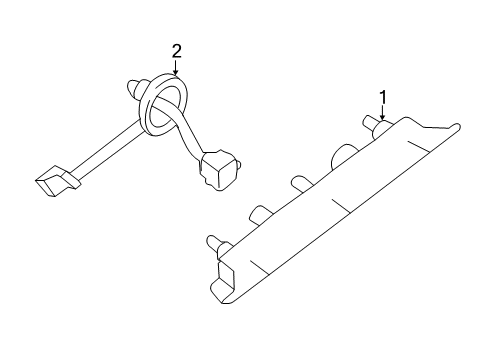 2020 Nissan Pathfinder High Mount Lamps Diagram