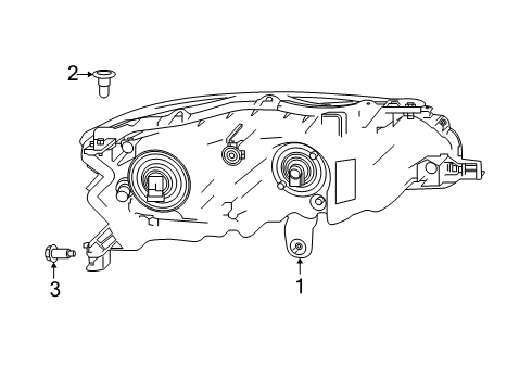 2022 Nissan Altima Headlamps Diagram 1