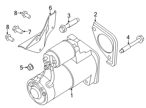 2020 Nissan NV Starter Diagram