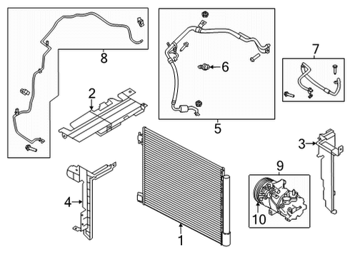 2021 Nissan Sentra Air Conditioner Diagram 1