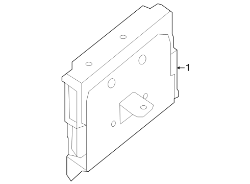 2020 Nissan Rogue Electrical Components Diagram 1