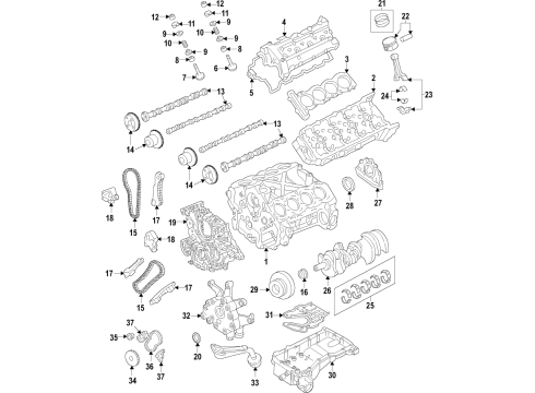 REINFORCEMENT-OIL PAN Diagram for 11115-EZ40D