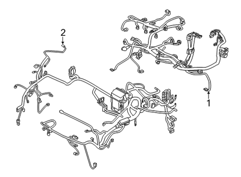 Harness-Sub,Engine Diagram for 24011-5EE0C