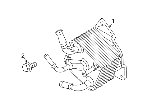 2020 Nissan Rogue Sport Oil Cooler Diagram