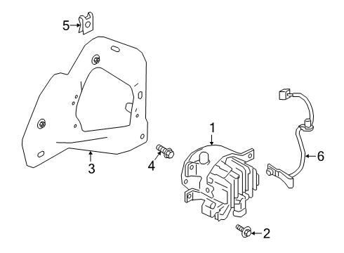 2020 Nissan Maxima Fog Lamps Diagram