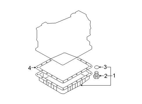 2020 Nissan Frontier Transmission Components Diagram