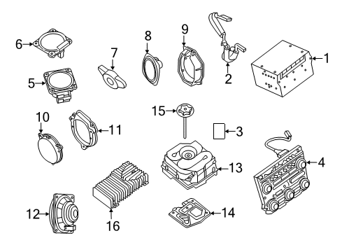 2020 Nissan Pathfinder Sound System Diagram