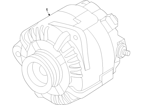 2020 Nissan Murano Alternator Diagram 1