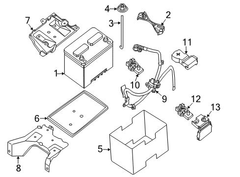 2020 Nissan Maxima Battery Diagram