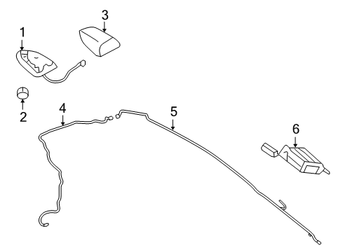 2020 Nissan GT-R Antenna & Radio Diagram