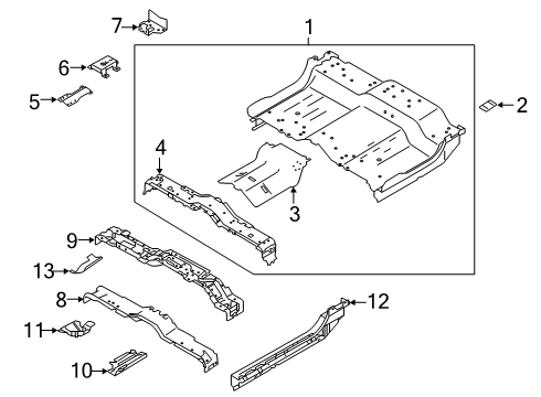 2021 Nissan Titan Floor Diagram 4