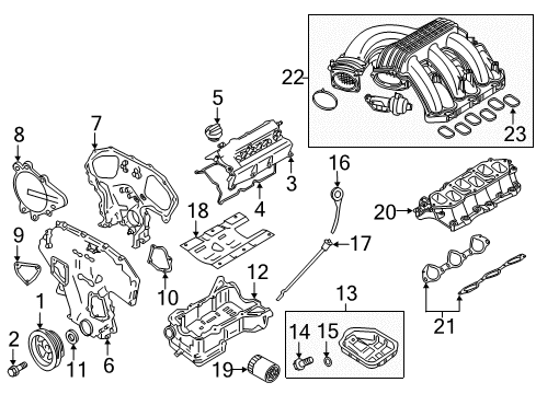 2021 Nissan NV 3500 Filters Diagram 4