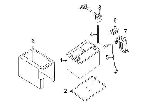 2021 Nissan Frontier Battery Diagram