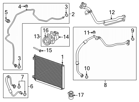 2021 Nissan Kicks Air Conditioner Diagram 1