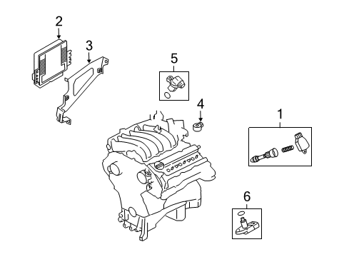 Coil Ignition Diagram for 22448-AR215