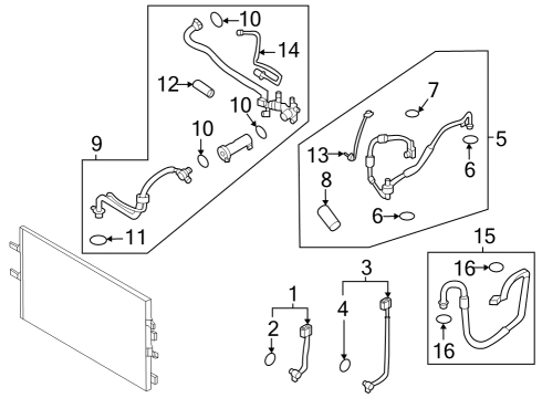 2023 Nissan ARIYA Automatic Temperature Controls Diagram 2