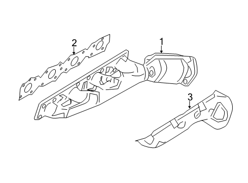 2021 Nissan NV 3500 Exhaust Manifold Diagram 2