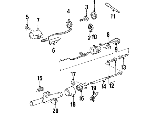 Hub Assembly Diagram for 10014-105