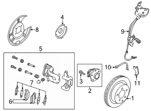 2022 Nissan Pathfinder Anti-Lock Brakes Diagram 4