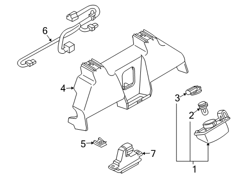 2020 Nissan 370Z Trunk Diagram 2