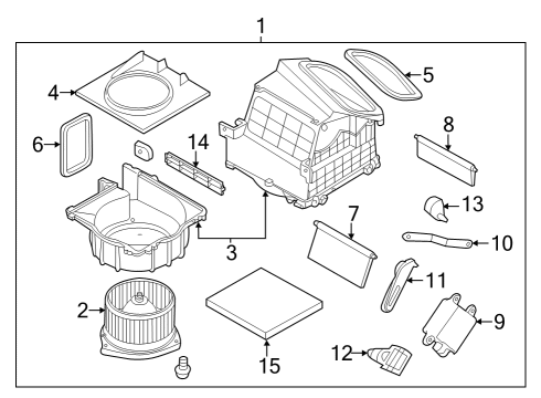 2023 Nissan Z Blower Motor & Fan Diagram