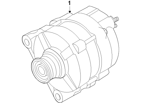 2020 Nissan Rogue Alternator Diagram 1