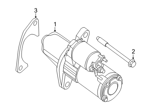 2021 Nissan Murano Starter Diagram