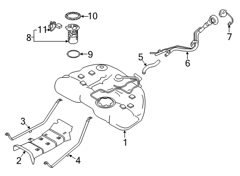 2022 Nissan Altima Fuel Supply Diagram 2