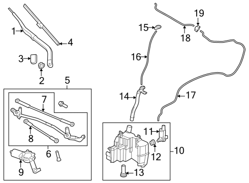 2024 Nissan Z PUMP ASSY-WASHER Diagram for 28920-8990A