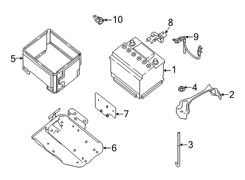 2021 Nissan Kicks Battery Diagram