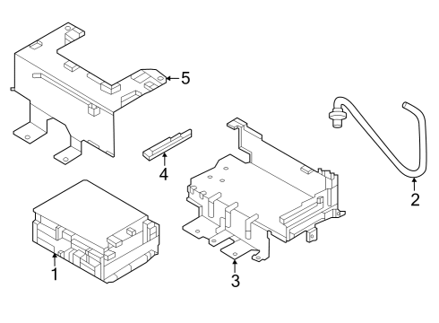 2023 Nissan ARIYA Battery Diagram 1