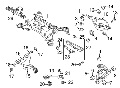 Bush Diagram for 55148-6SA0A