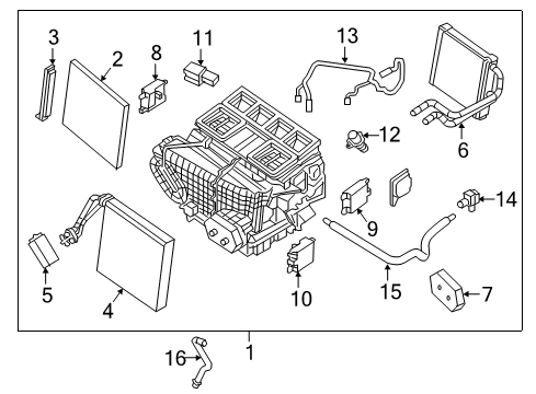 2020 Nissan Maxima Air Conditioner Diagram 2