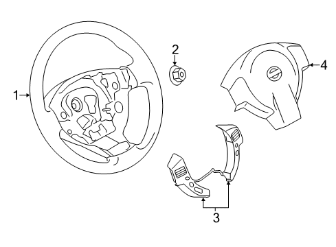 2020 Nissan NV Steering Column & Wheel, Steering Gear & Linkage Diagram 5