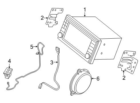 2020 Nissan NV Sound System Diagram