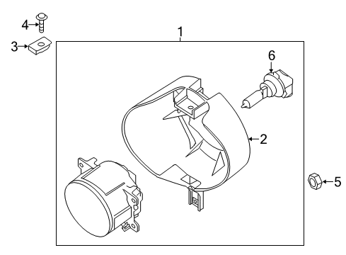 2020 Nissan Frontier Fog Lamps Diagram