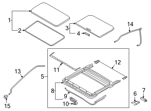 2022 Nissan Altima Sunroof Diagram