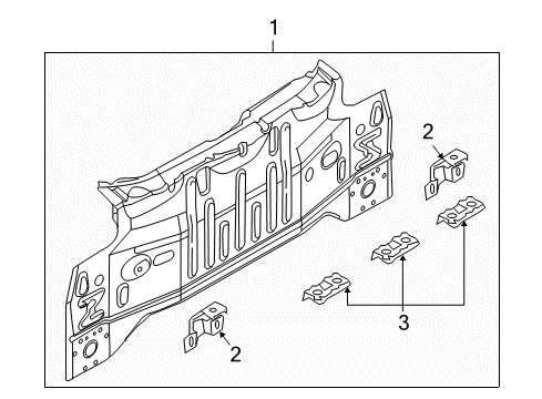 2020 Nissan 370Z Rear Body Diagram 2